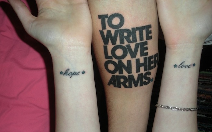 The Writing’s On The Wrists