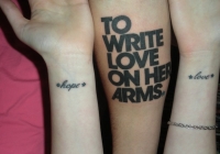 The Writing’s On The Wrists